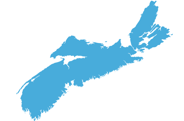Map of Nova Scotia